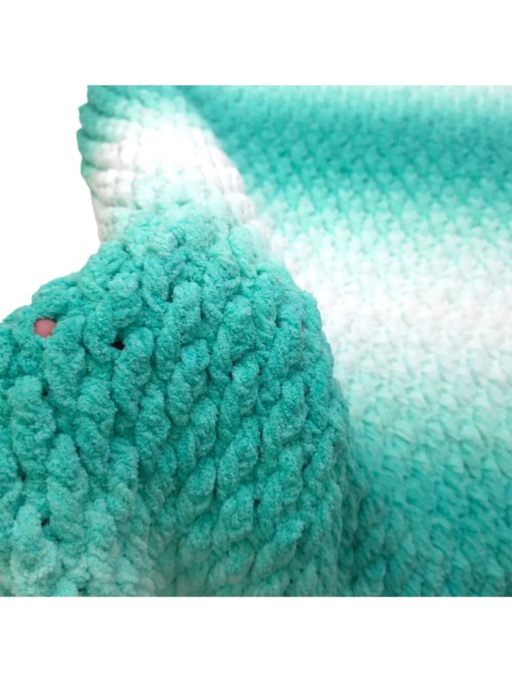 Chunky Evergreen Throw Blanket 52